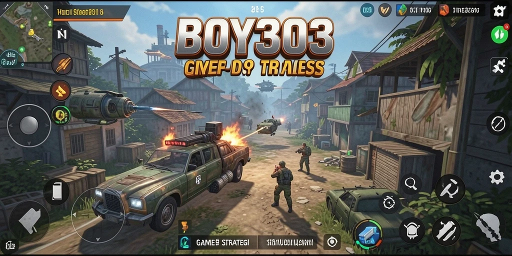 Tampilan gameplay BOY303 yang menegangkan dalam pertempuran.