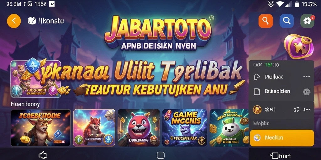 Tampilan antarmuka utama JABARTOTO yang menarik dan mudah digunakan.