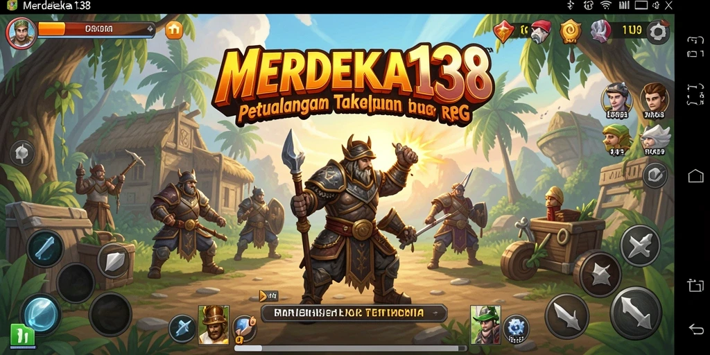 Gameplay seru dengan pertarungan RPG yang mendebarkan.