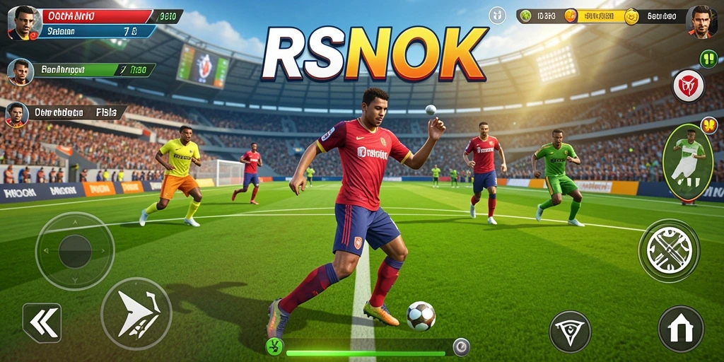 Tampilan gameplay RSNOK yang dinamis dan mendebarkan.