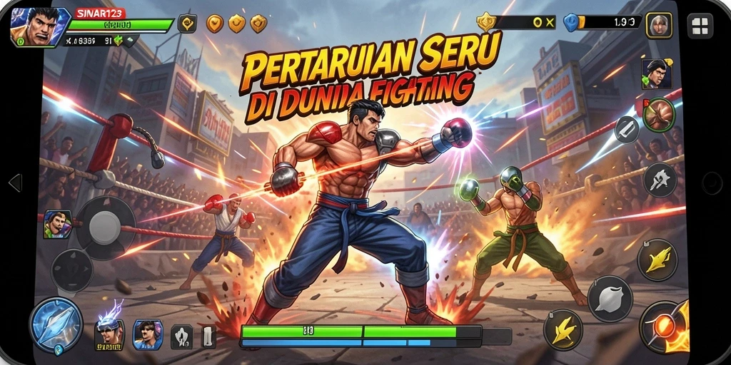 Tampilan permainan SINAR123 dengan pertarungan yang memukau.