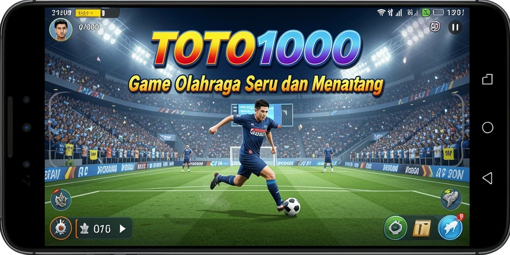 Tampilan menarik dari pertandingan seru di TOTO1000.
