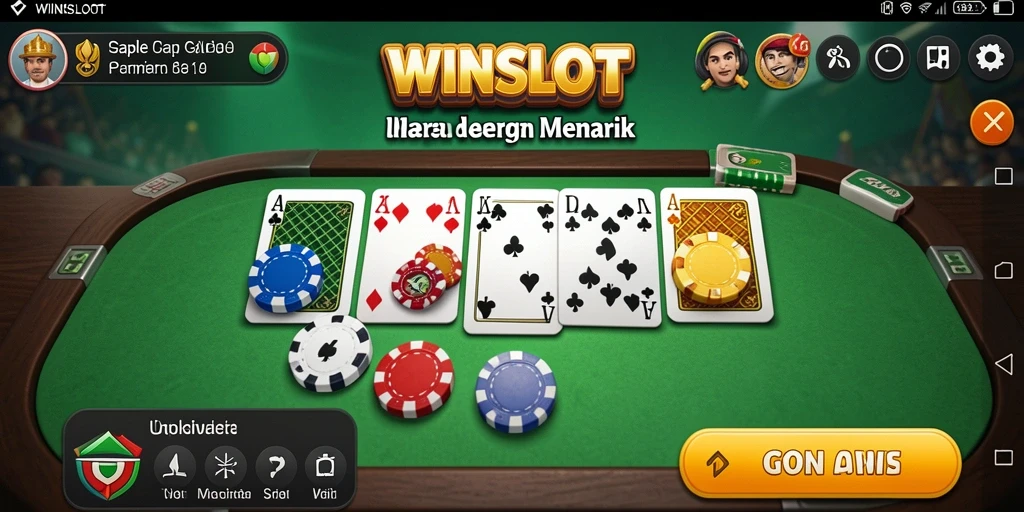 Gameplay seru WINSLOT saat bermain Gaple dengan teman-teman.